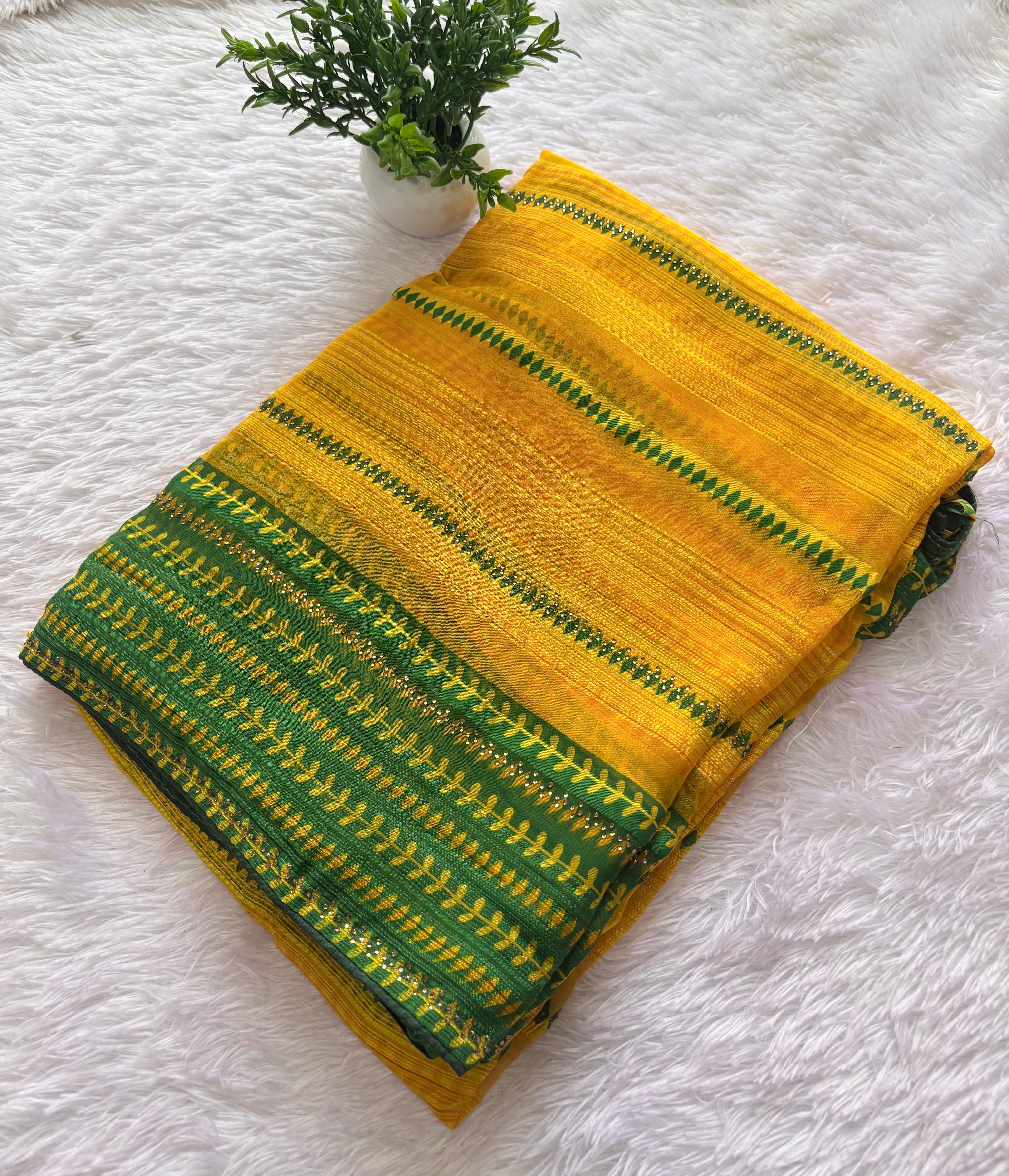 Haldi Special Saree