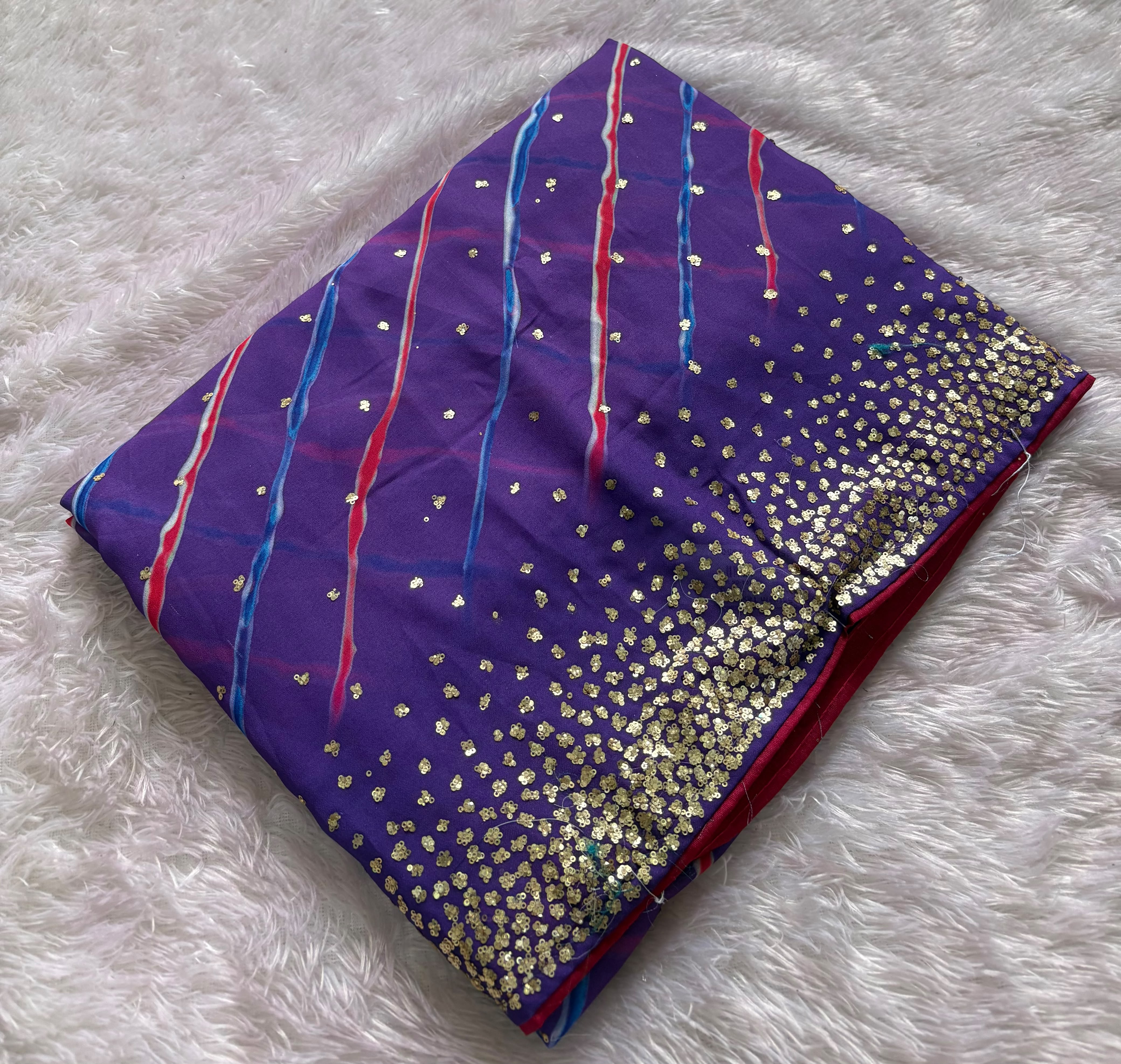 Printed leheriya saree pc-1515