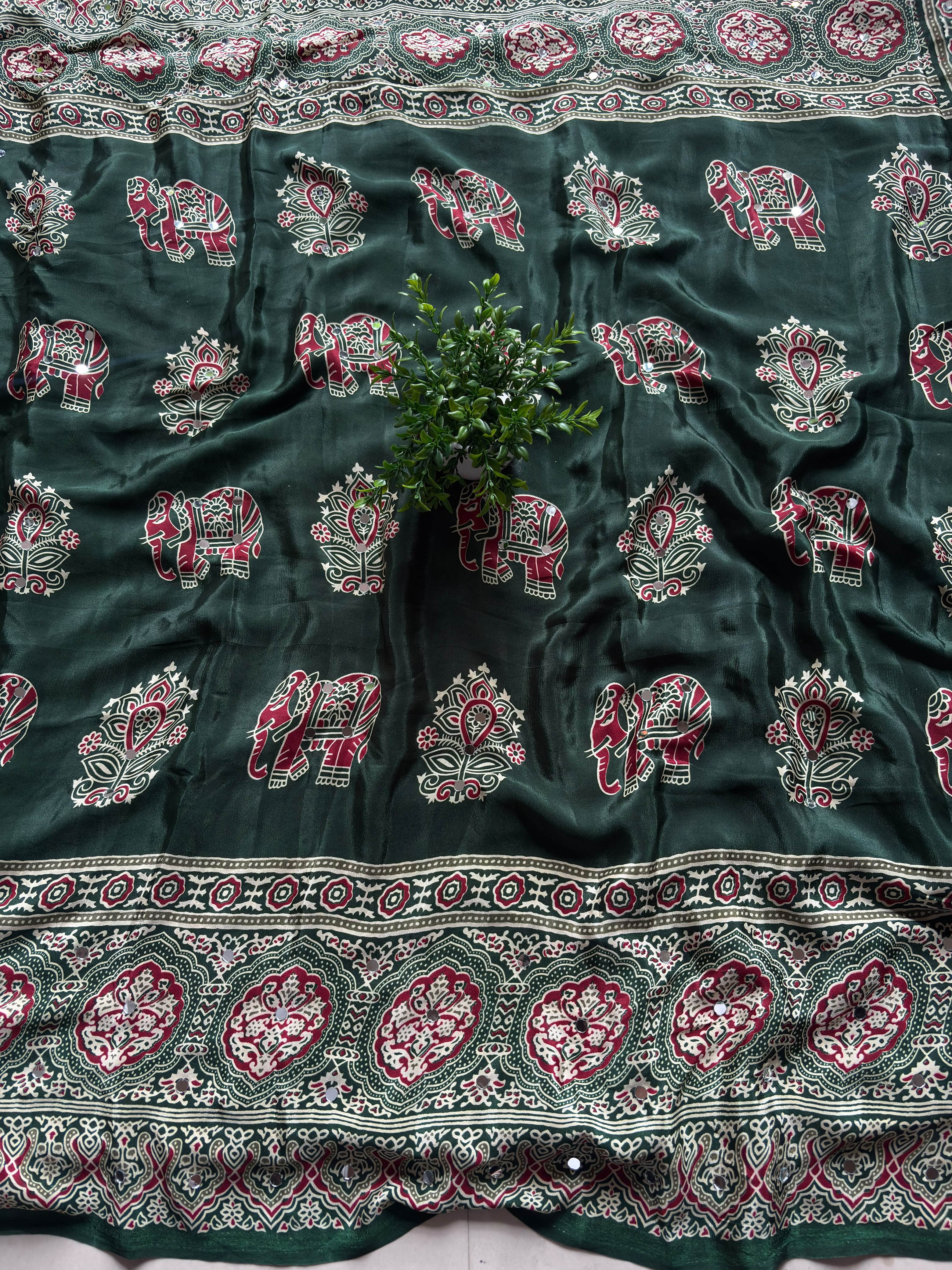 AJRAKH SAREE PC-1570