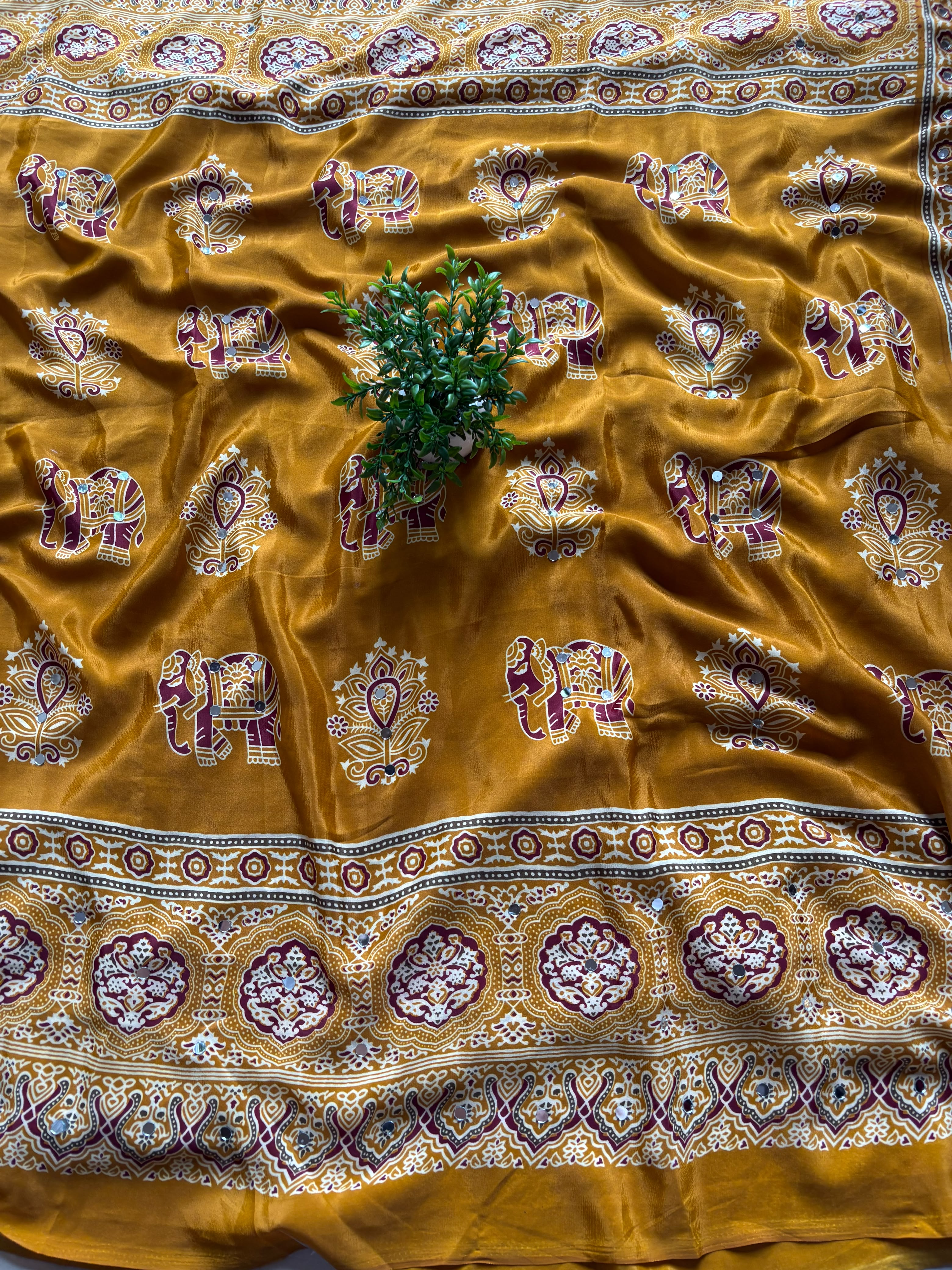 AJRAKH SAREE PC-1570