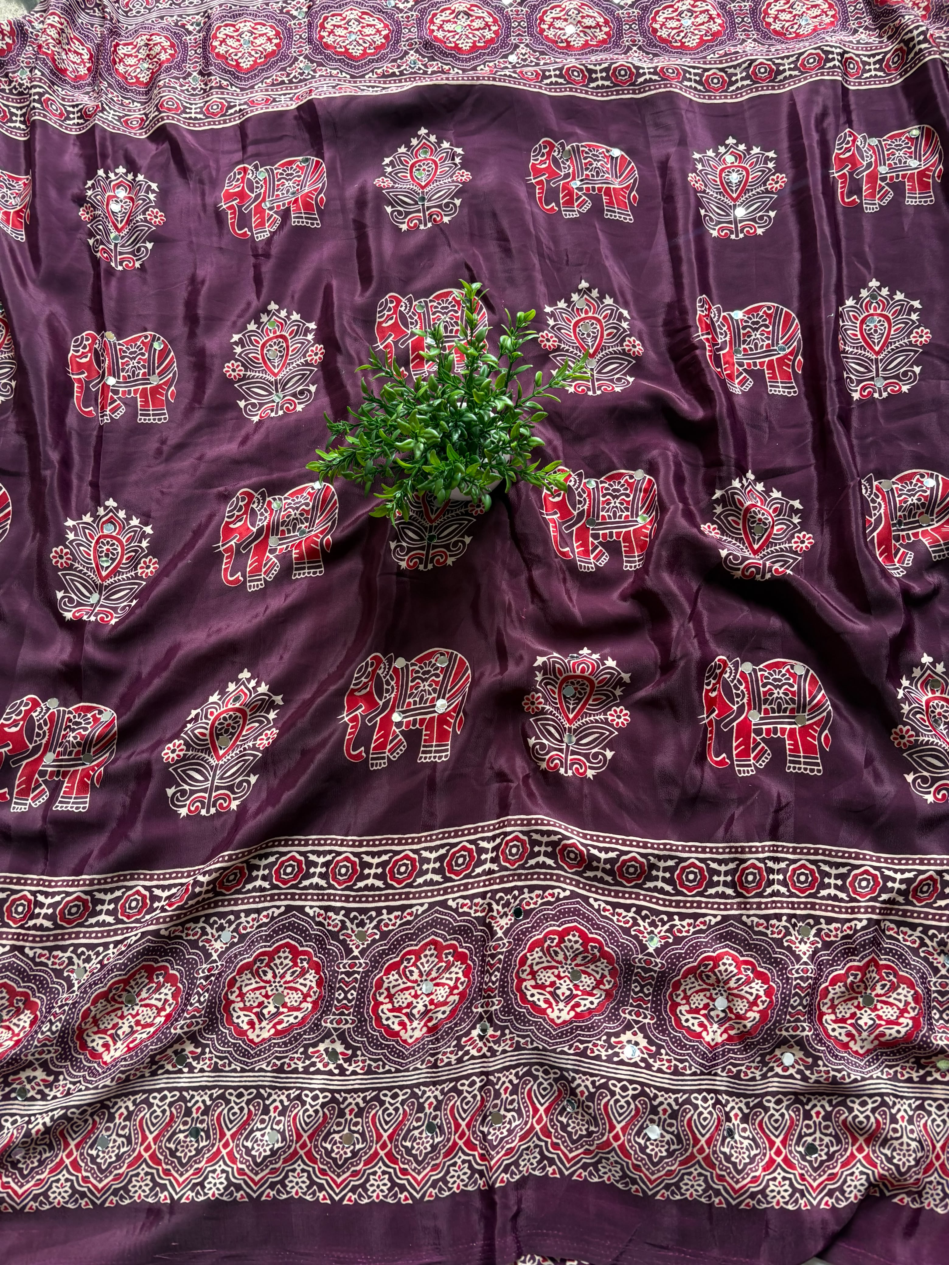 AJRAKH SAREE PC-1570