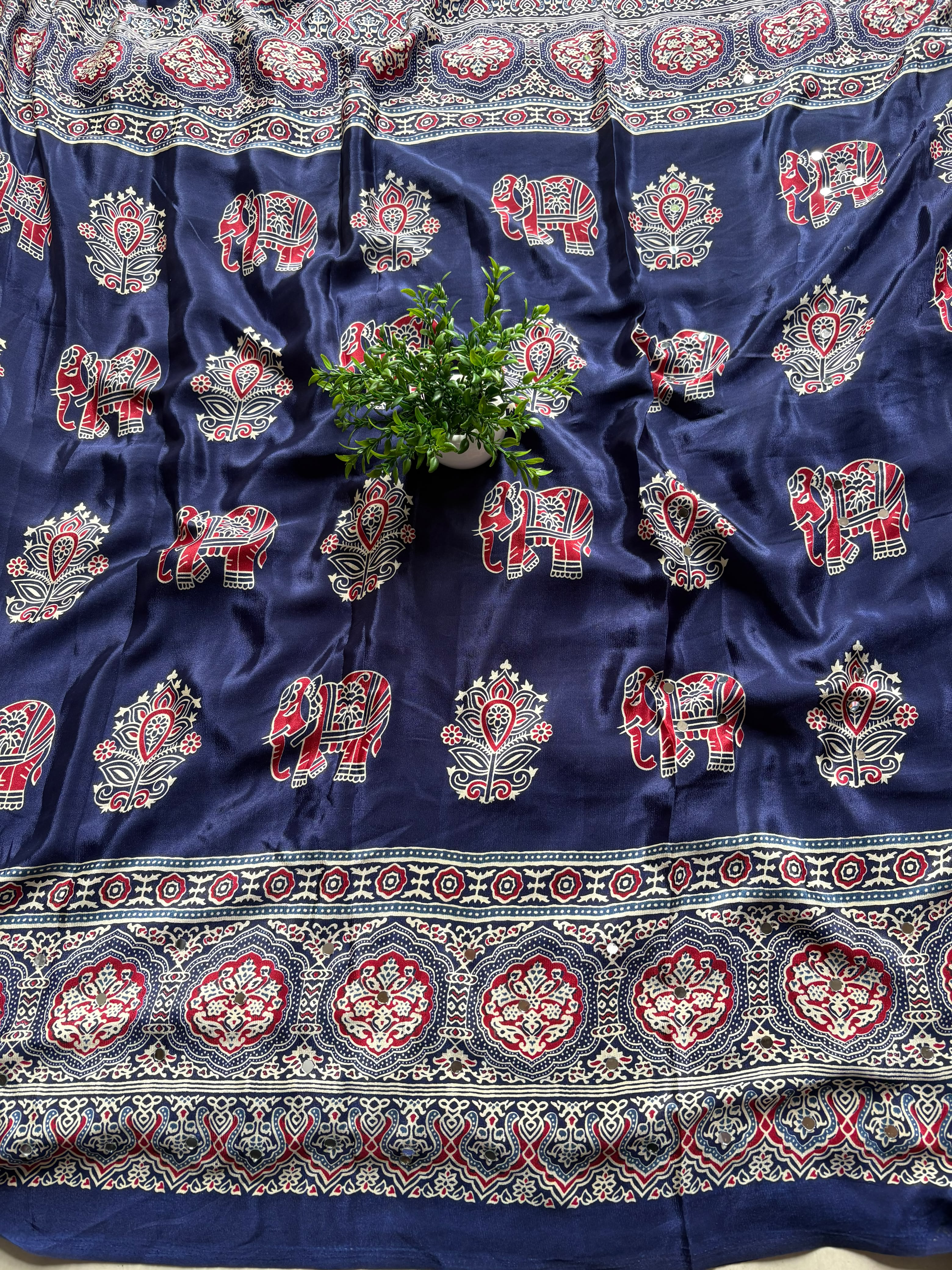 AJRAKH SAREE PC-1570