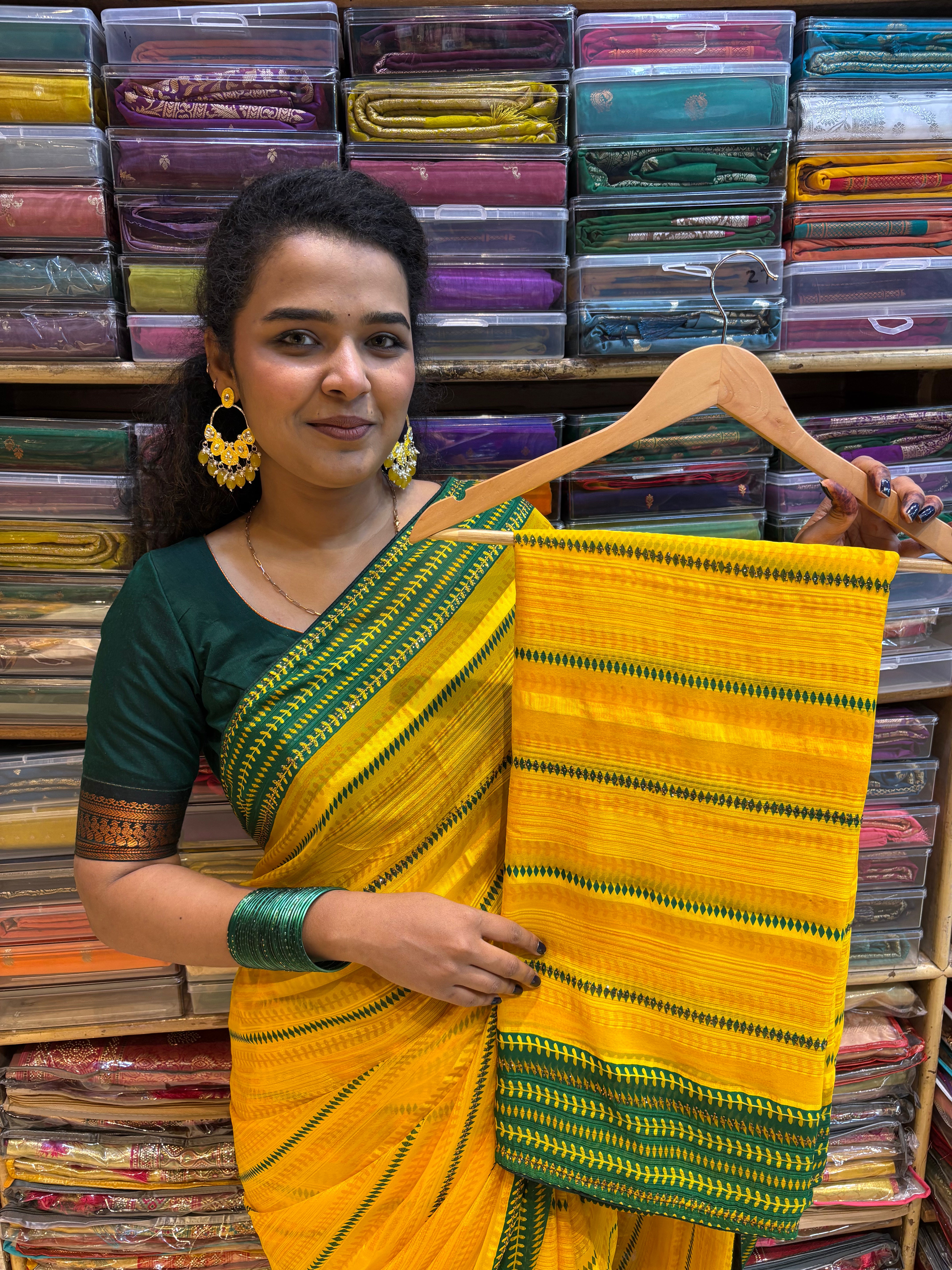 Haldi Special Saree