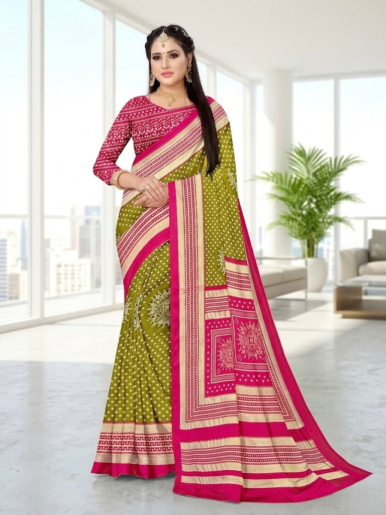 Bandhani saree PC337
