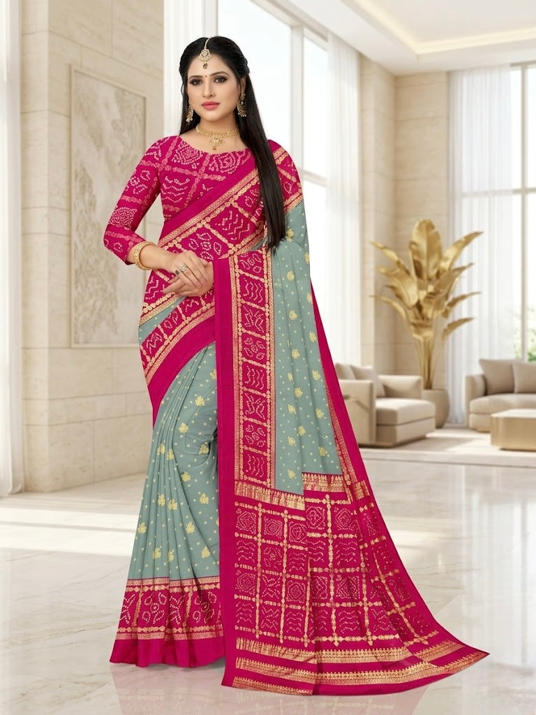 Bandhani Saree PC336