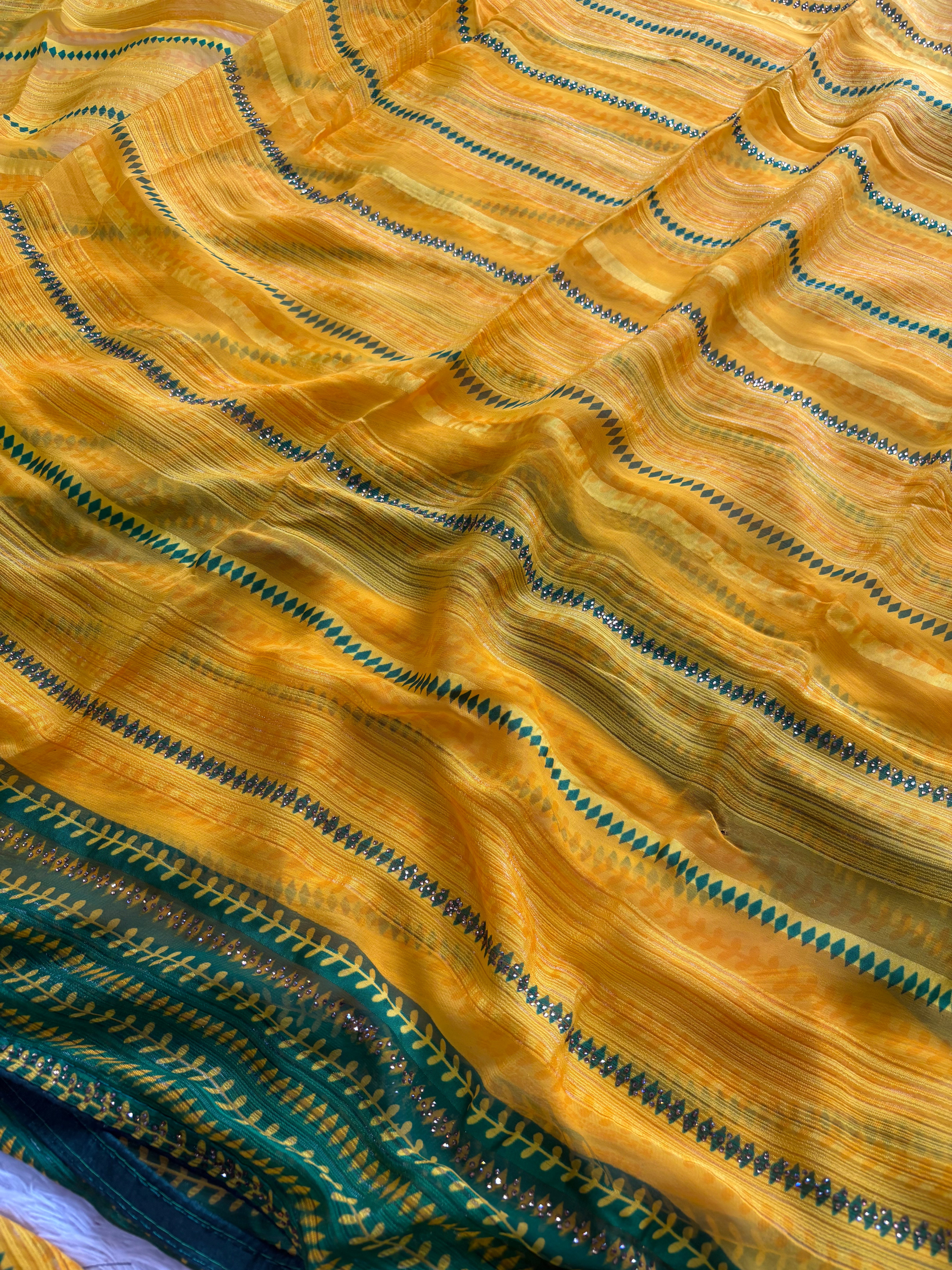 Haldi Special Saree