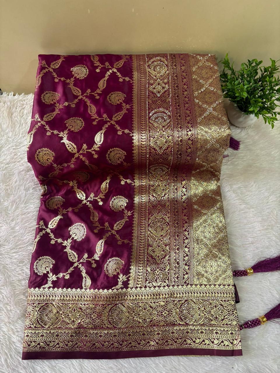 BANARASI SILK SAREE CP-1261