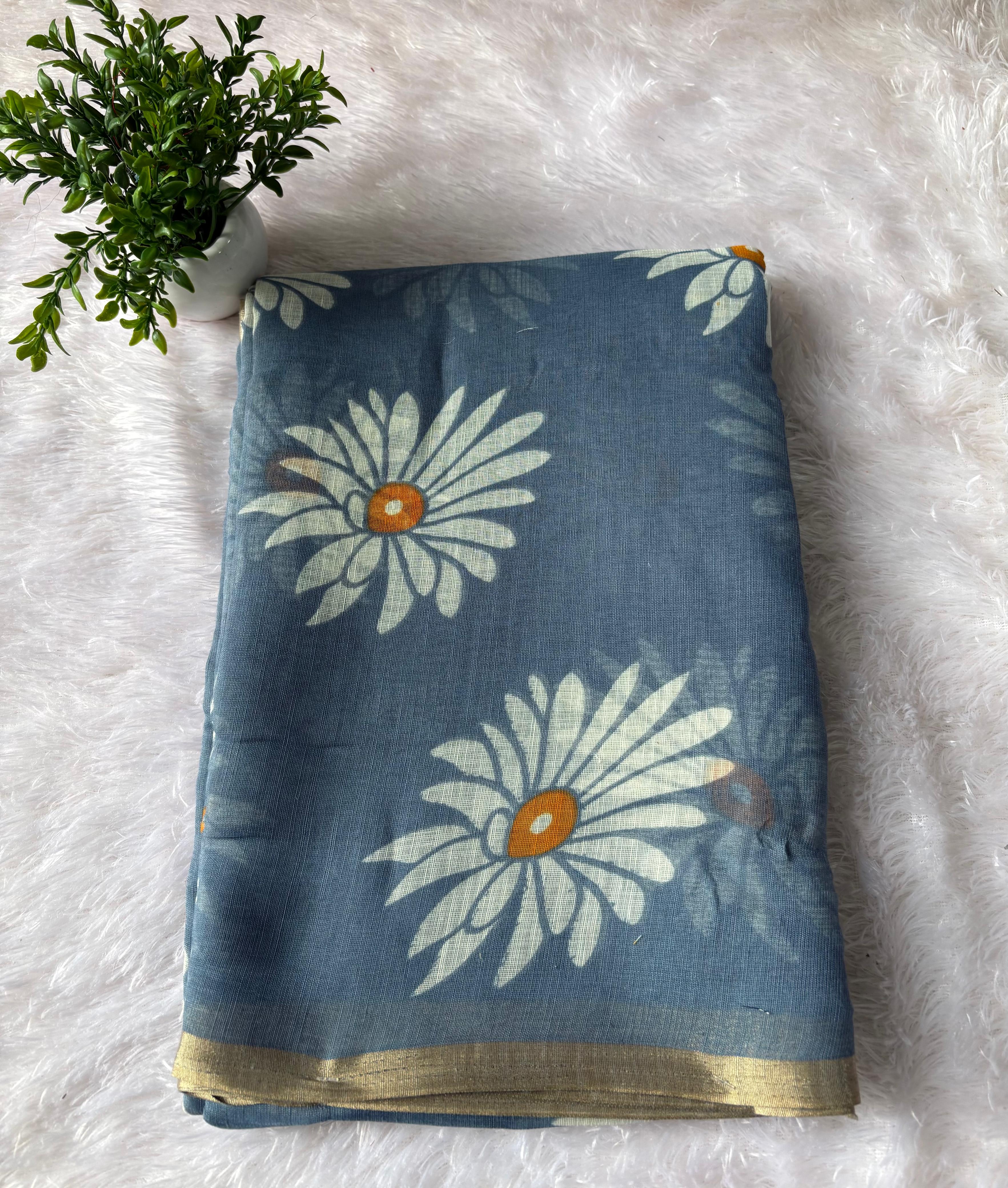 SUNFLOWER SAREE PC-1449