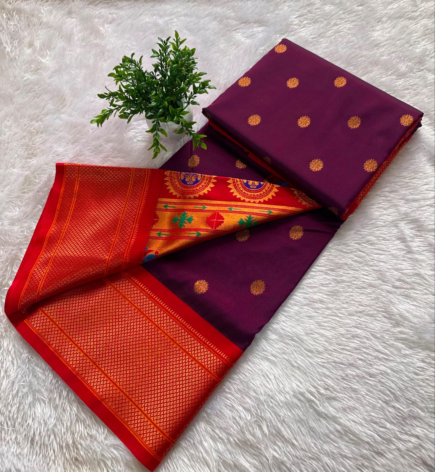 KADIYAL PAITHANI SAREE CP-1454