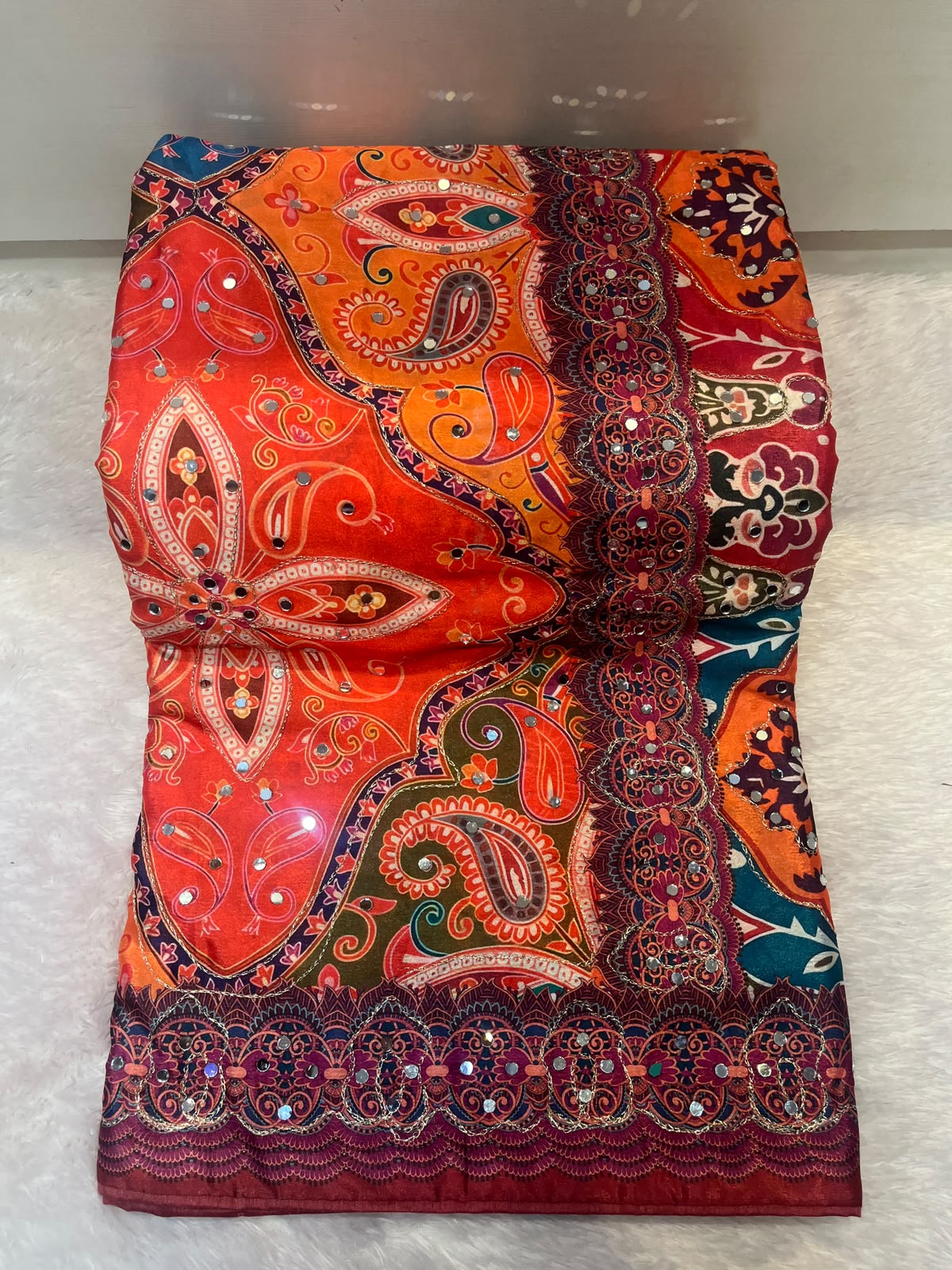 INSATGRAM VIRAL POSITION PRINT SAREE PC-1464