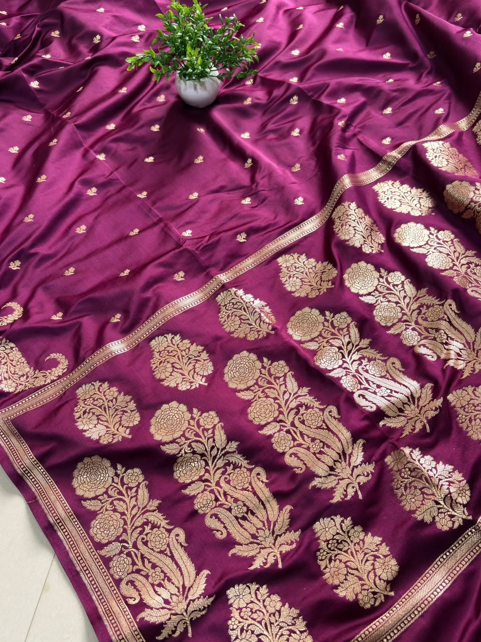 KATAN SILK SAREE PC-1521