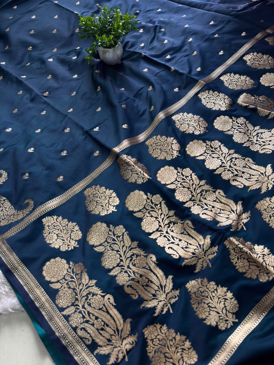 KATAN SILK SAREE PC-1521