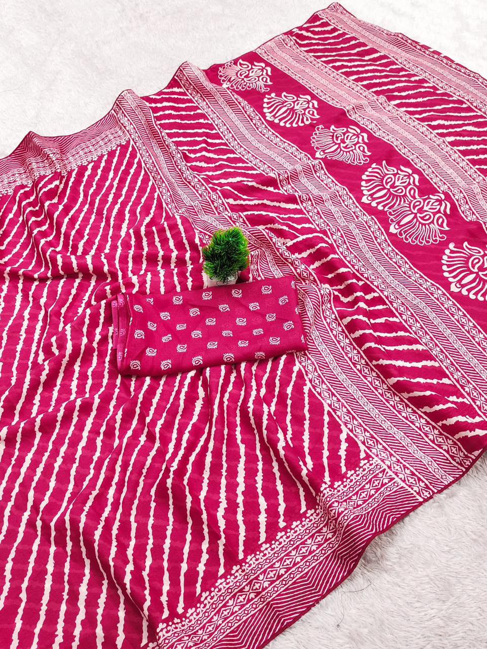PRINTED SAREE