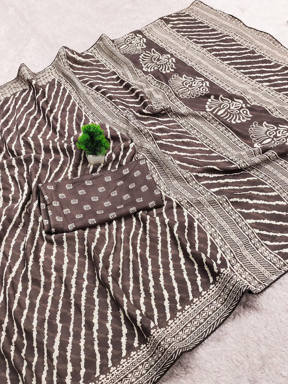 PRINTED SAREE