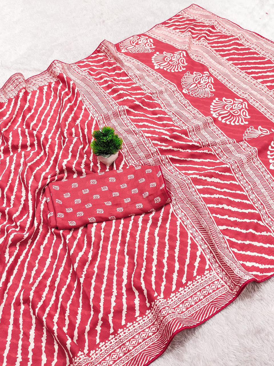 PRINTED SAREE