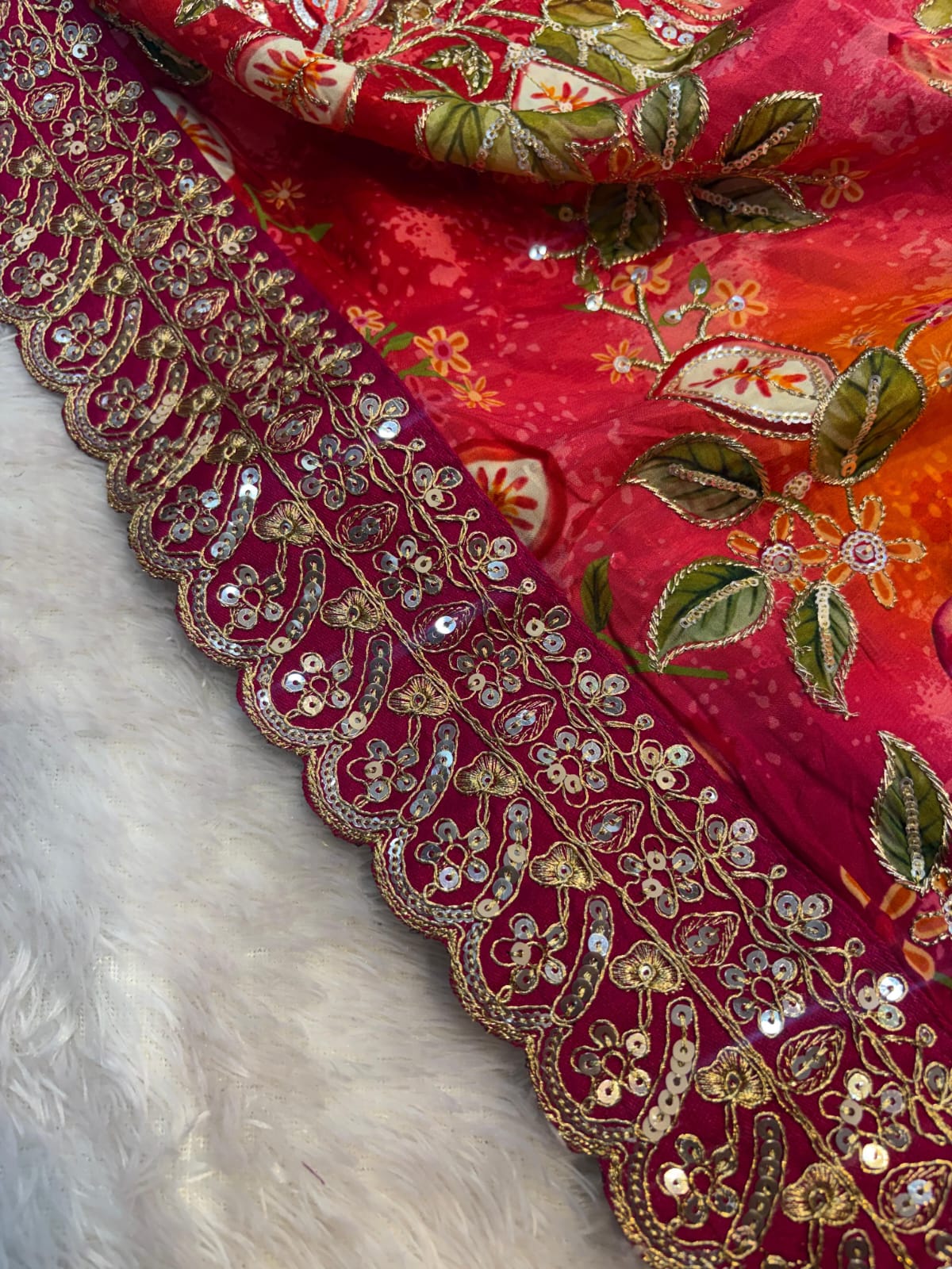 MAHIMA MAHAJAN INSPIRED DESIGNER SAREE PC-1527