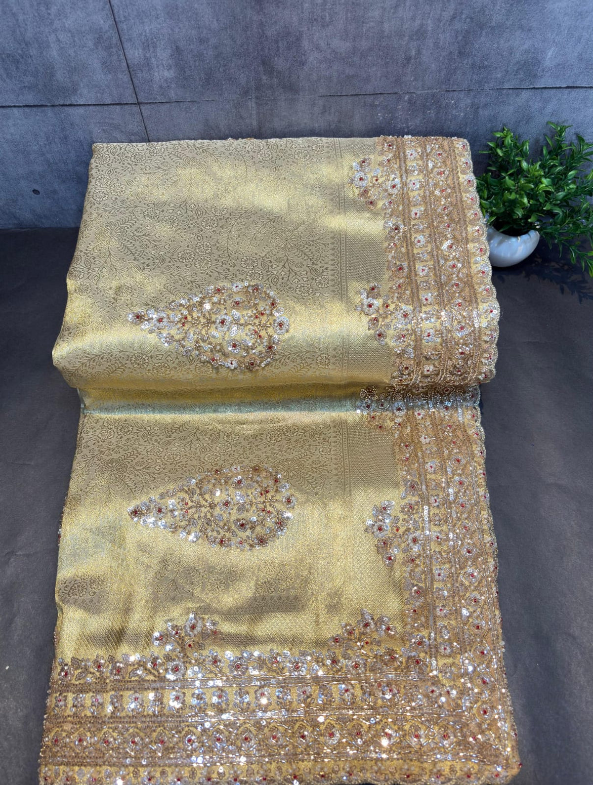 HEAVY BORDER DESIGNER SAREE PC-6666