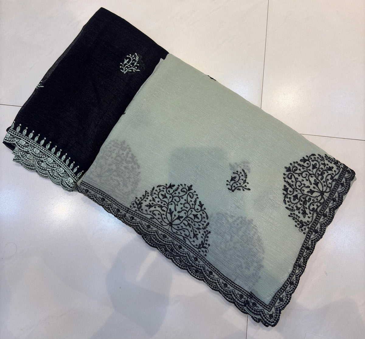 KASHMIRI WORK WITH WORK BLOUSE PC-1690