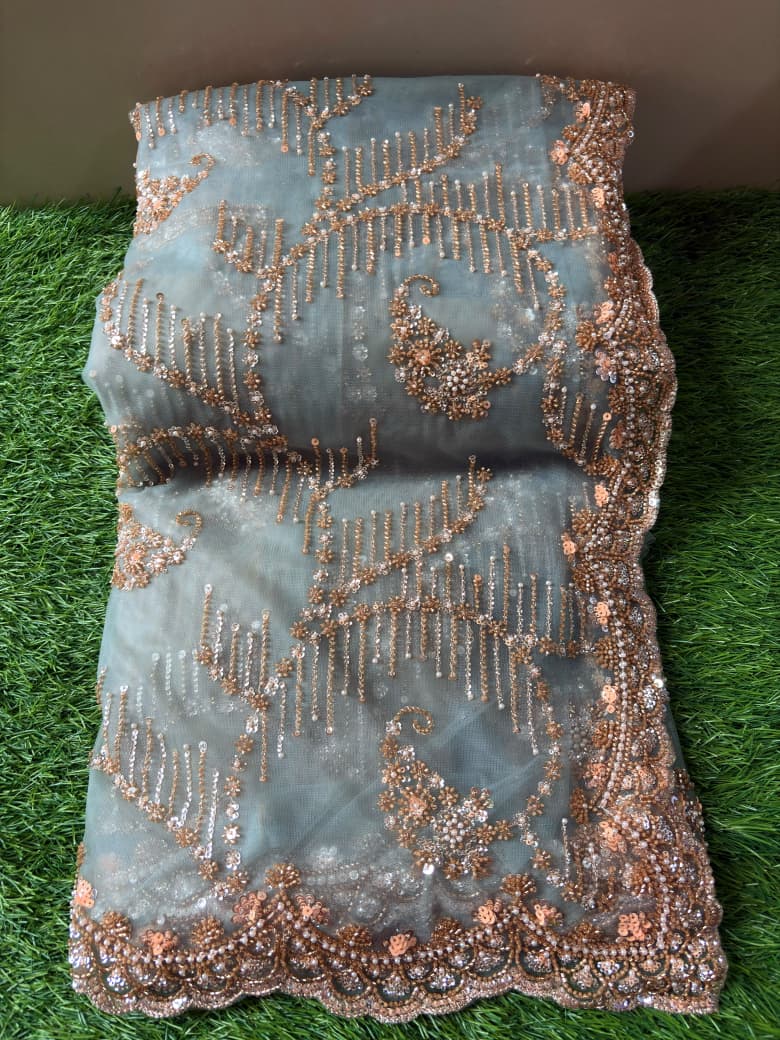 BEADSWORK SAREE