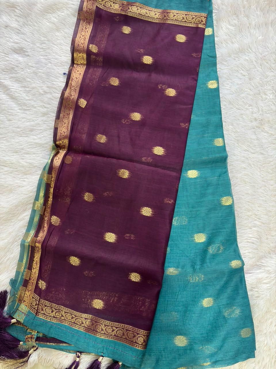 Maheshwari cotton saree- PC 1621