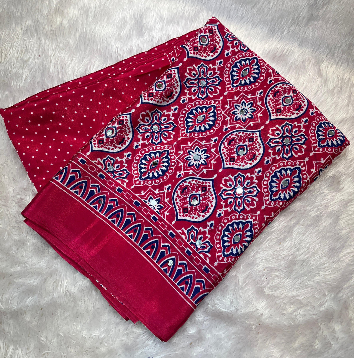 AJRAKH SAREE PC-1672