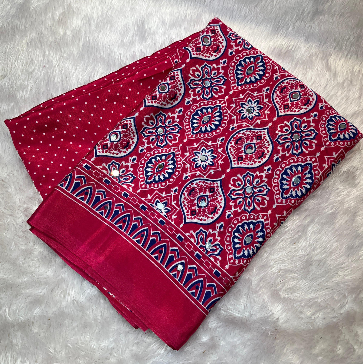 AJRAKH SAREE PC-1672