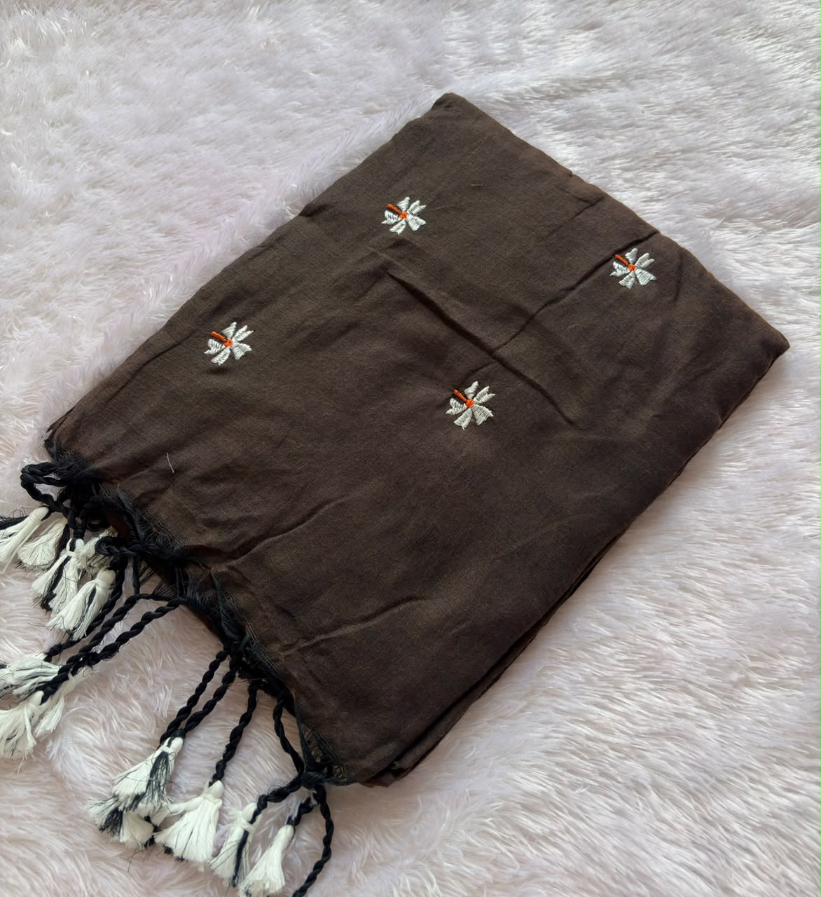 PRAJAKTA FLOWER SAREE PC-1717