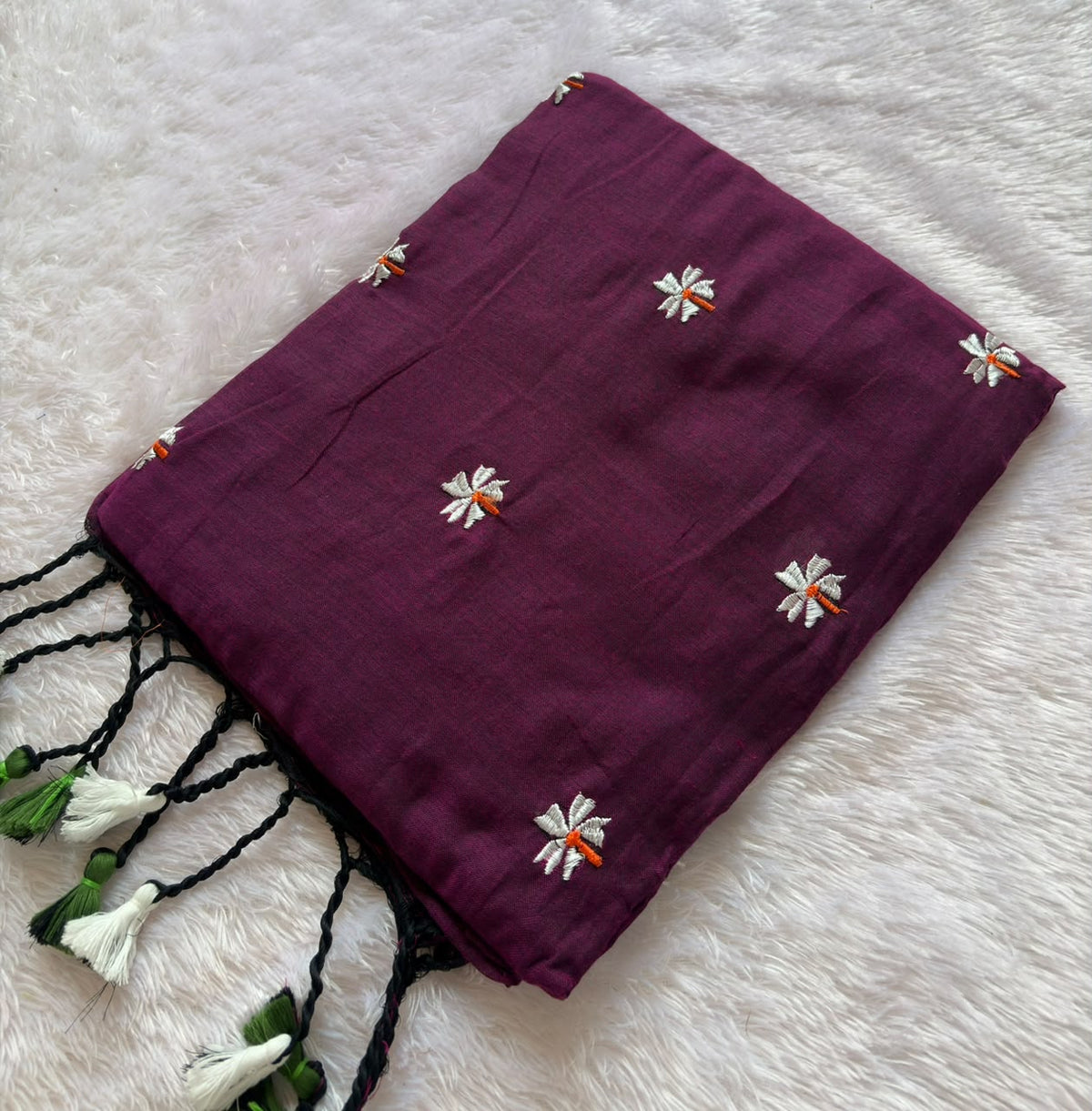 PRAJAKTA FLOWER SAREE PC-1717