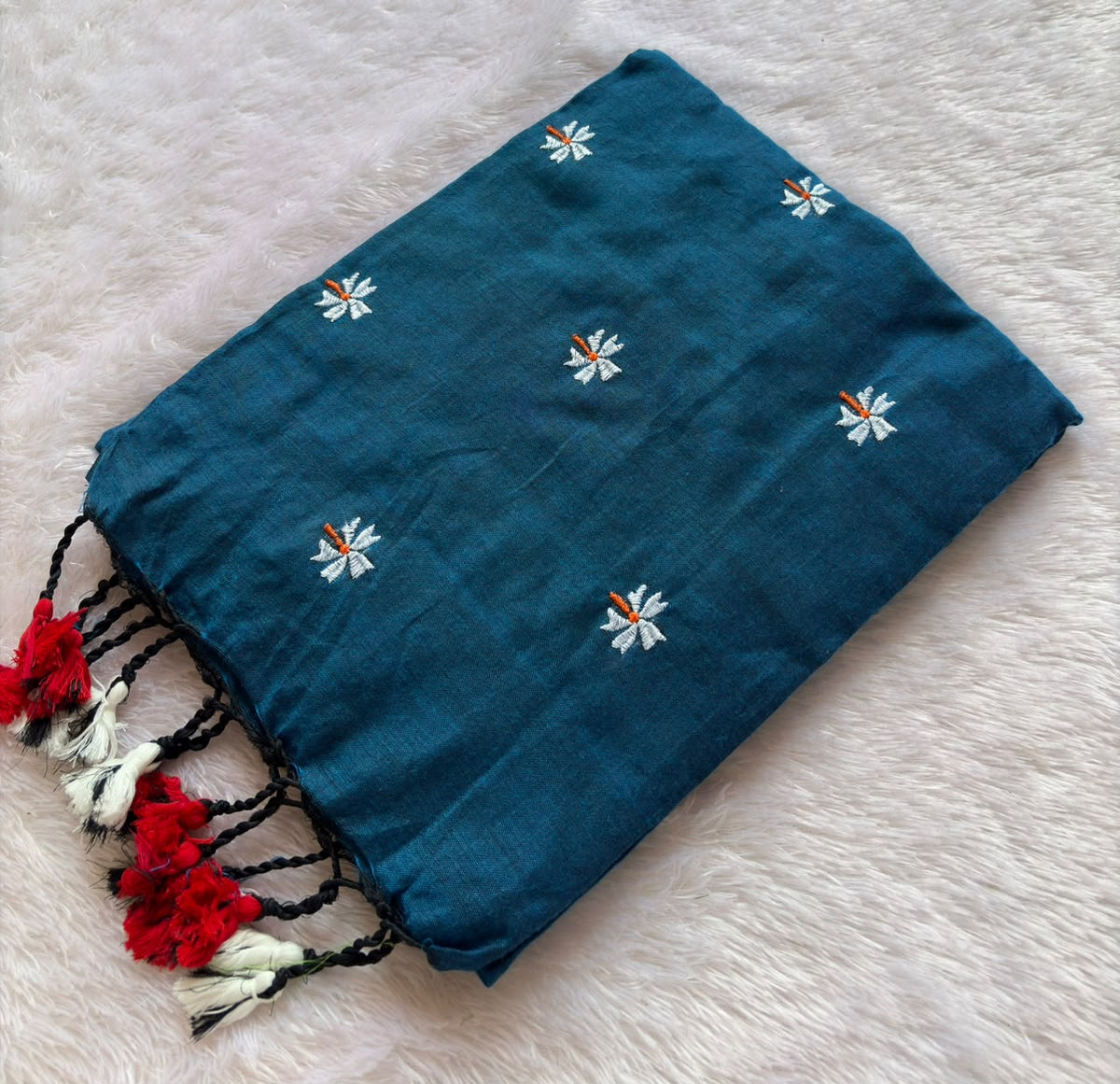 PRAJAKTA FLOWER SAREE PC-1717