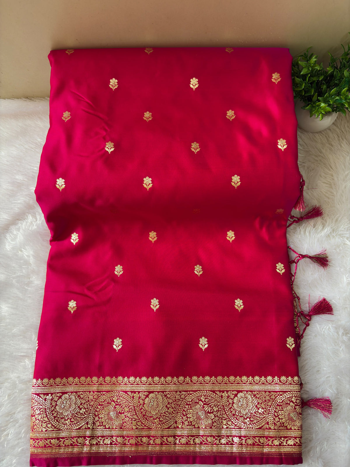 MUSHROOM SILK SAREE
