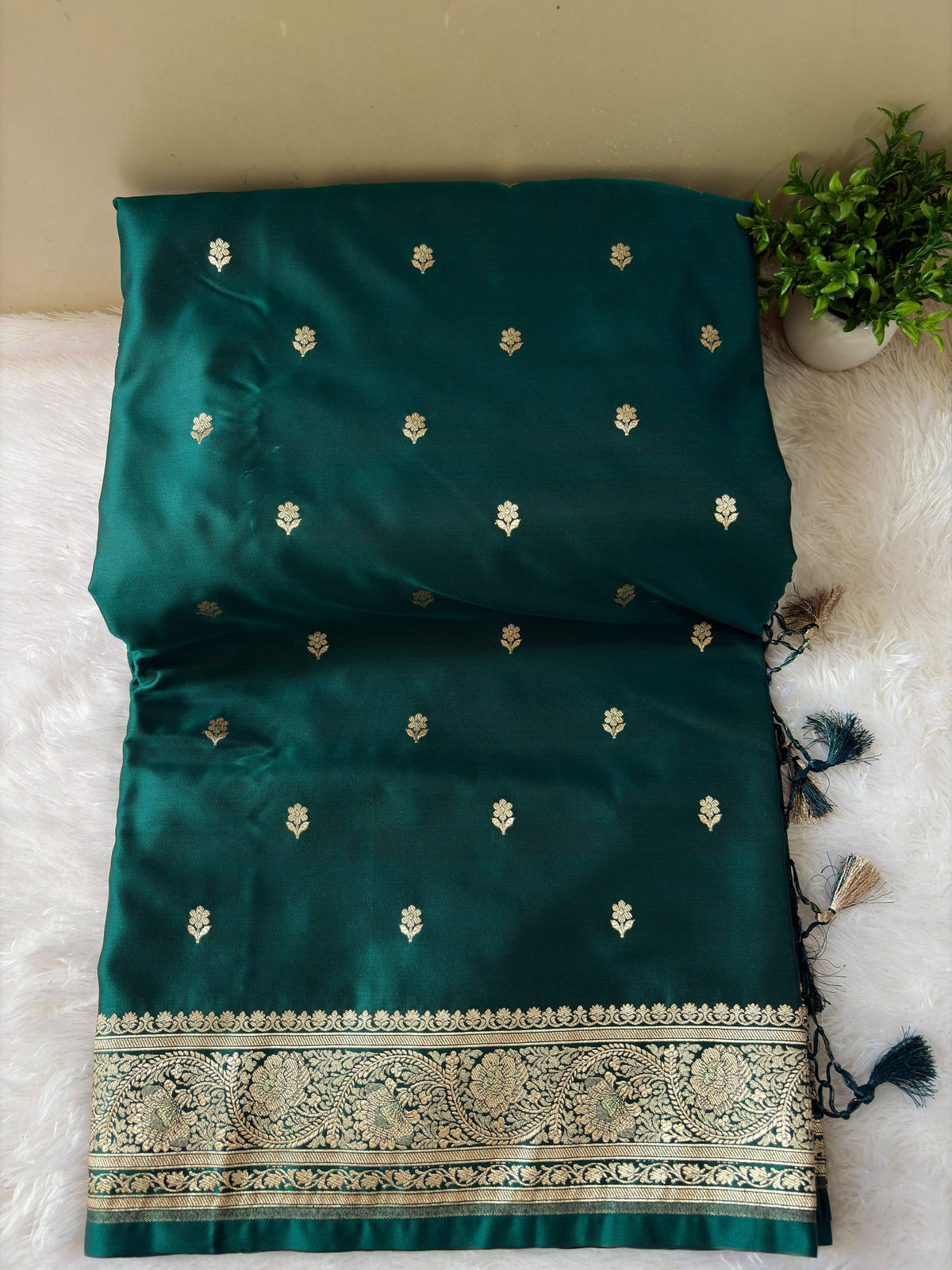 MUSHROOM SILK SAREE