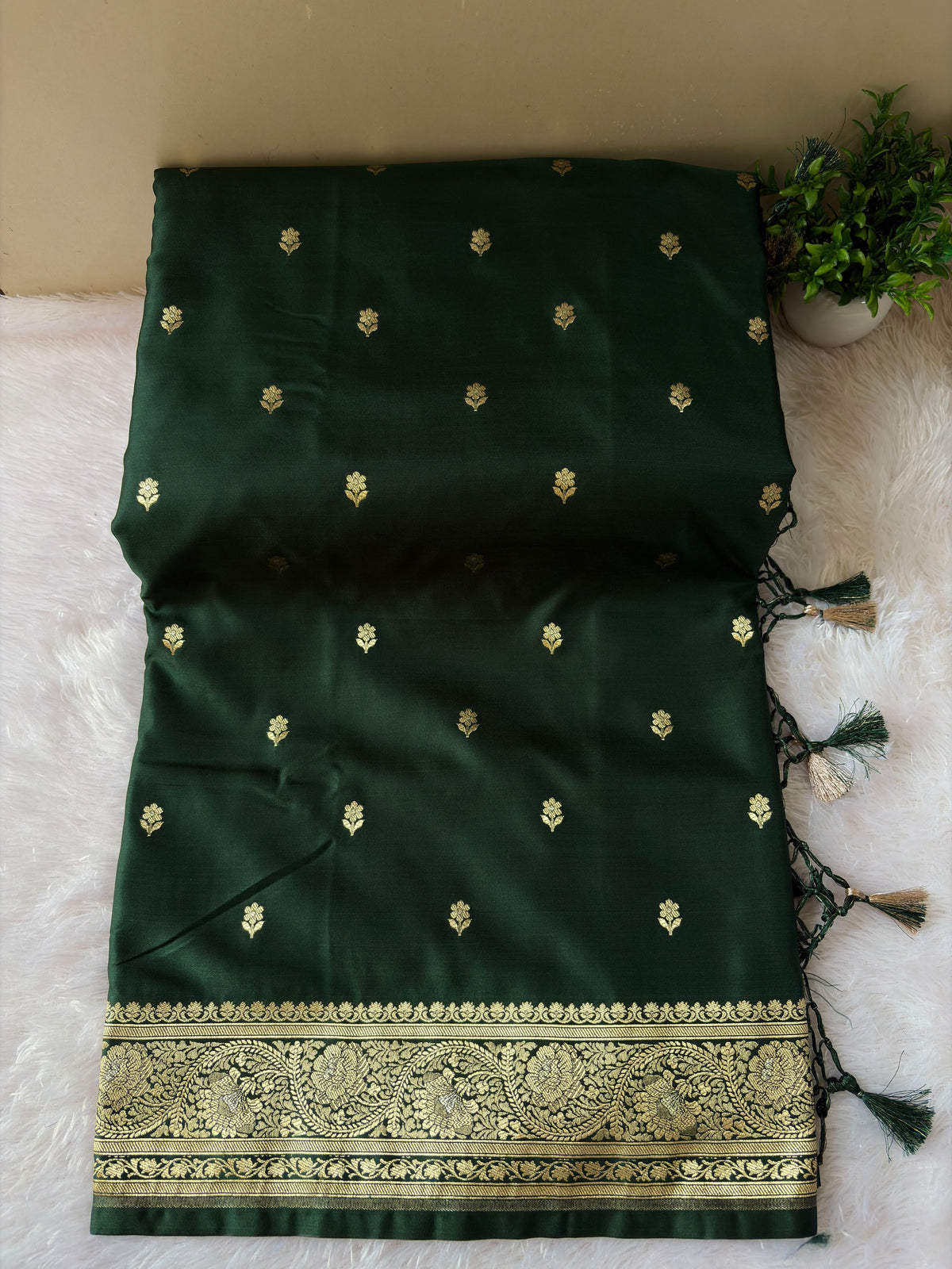 MUSHROOM SILK SAREE