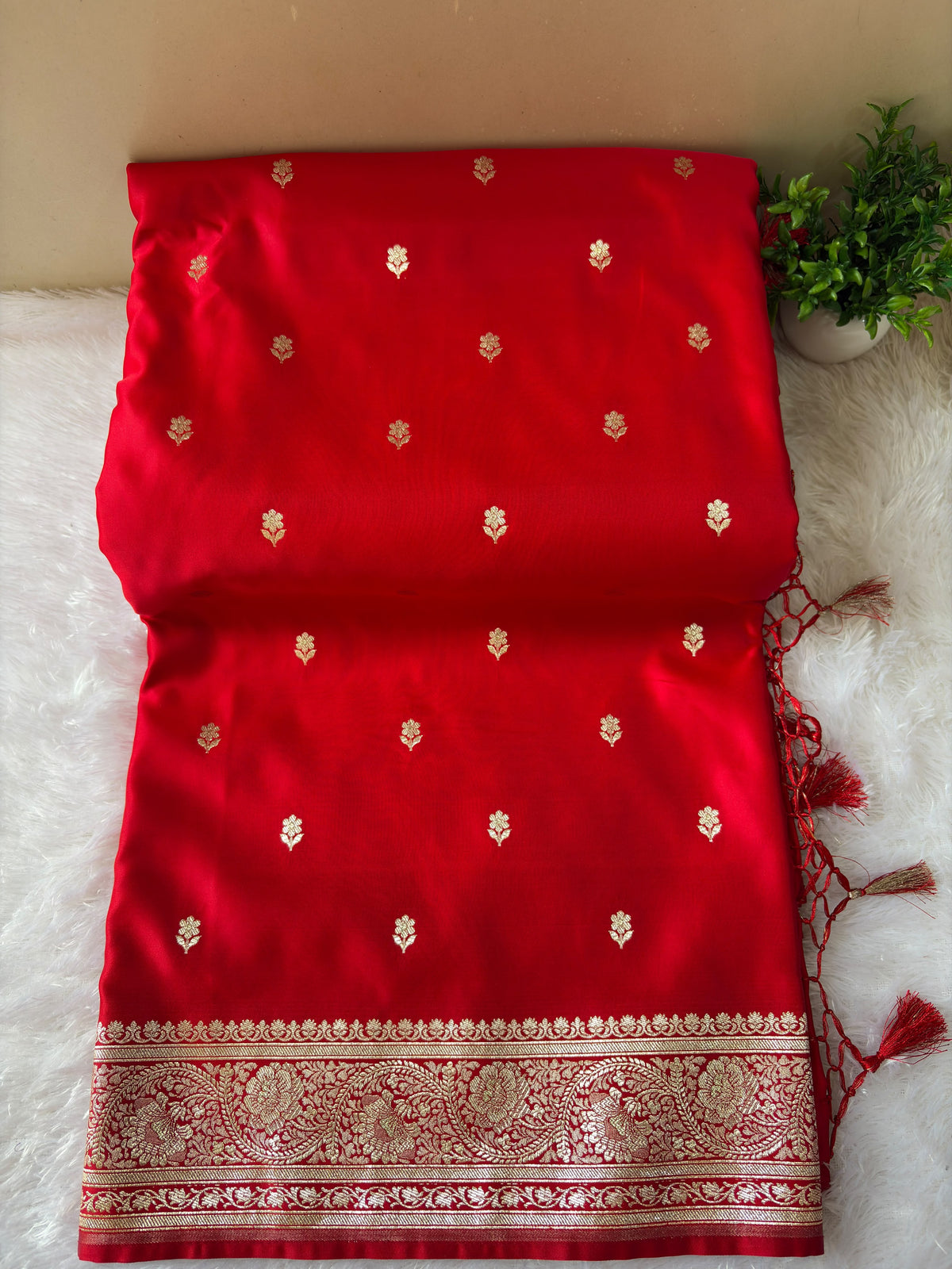 MUSHROOM SILK SAREE