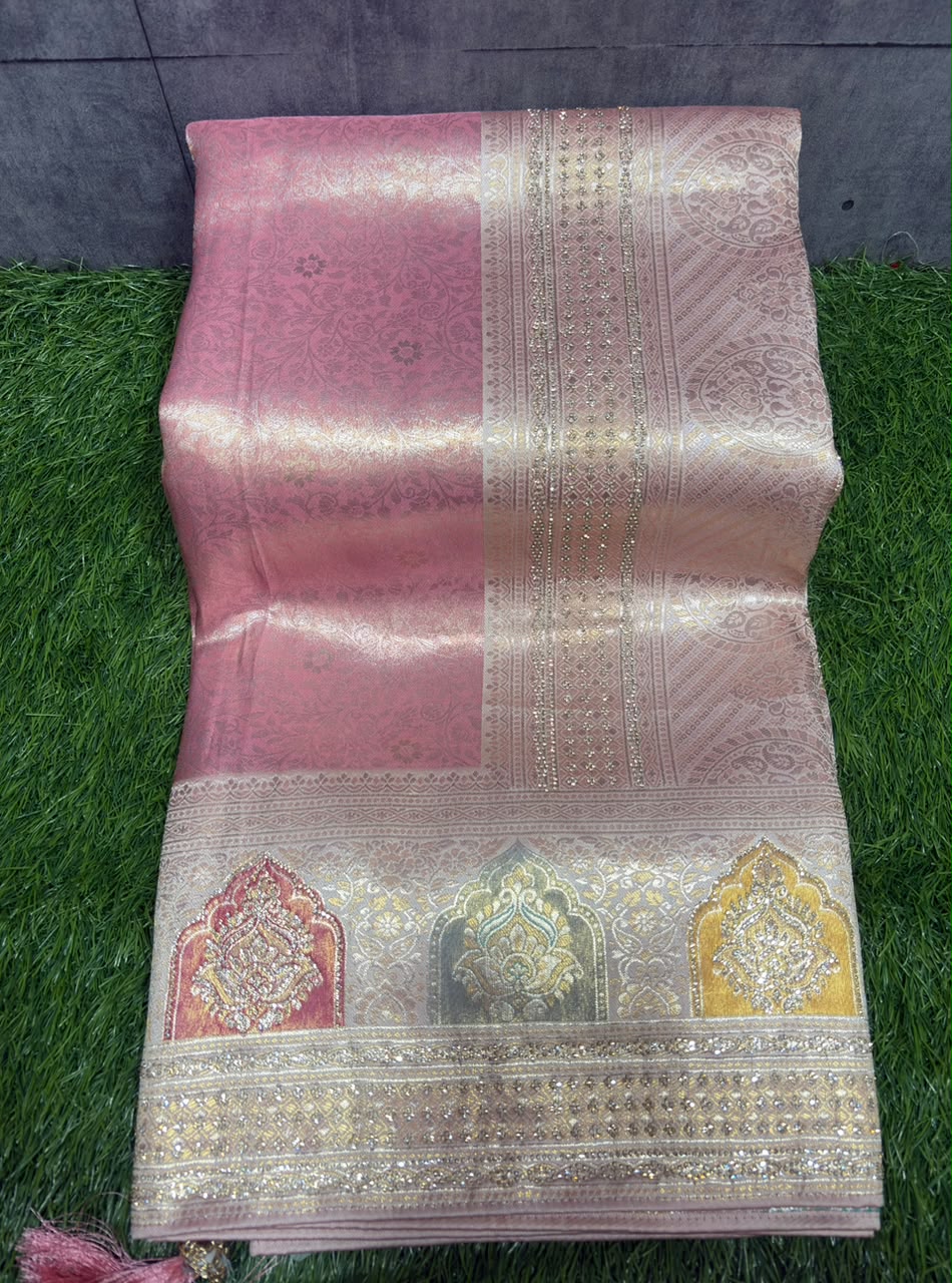 New big border kanjivaram saree