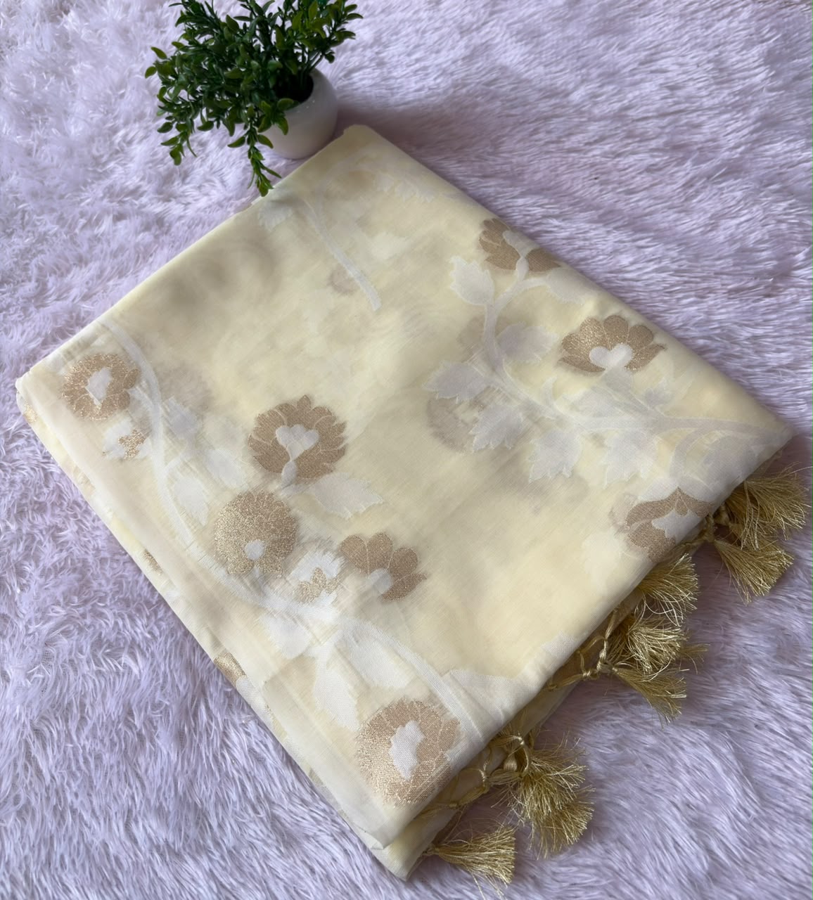 TISSUE JAAL SAREE