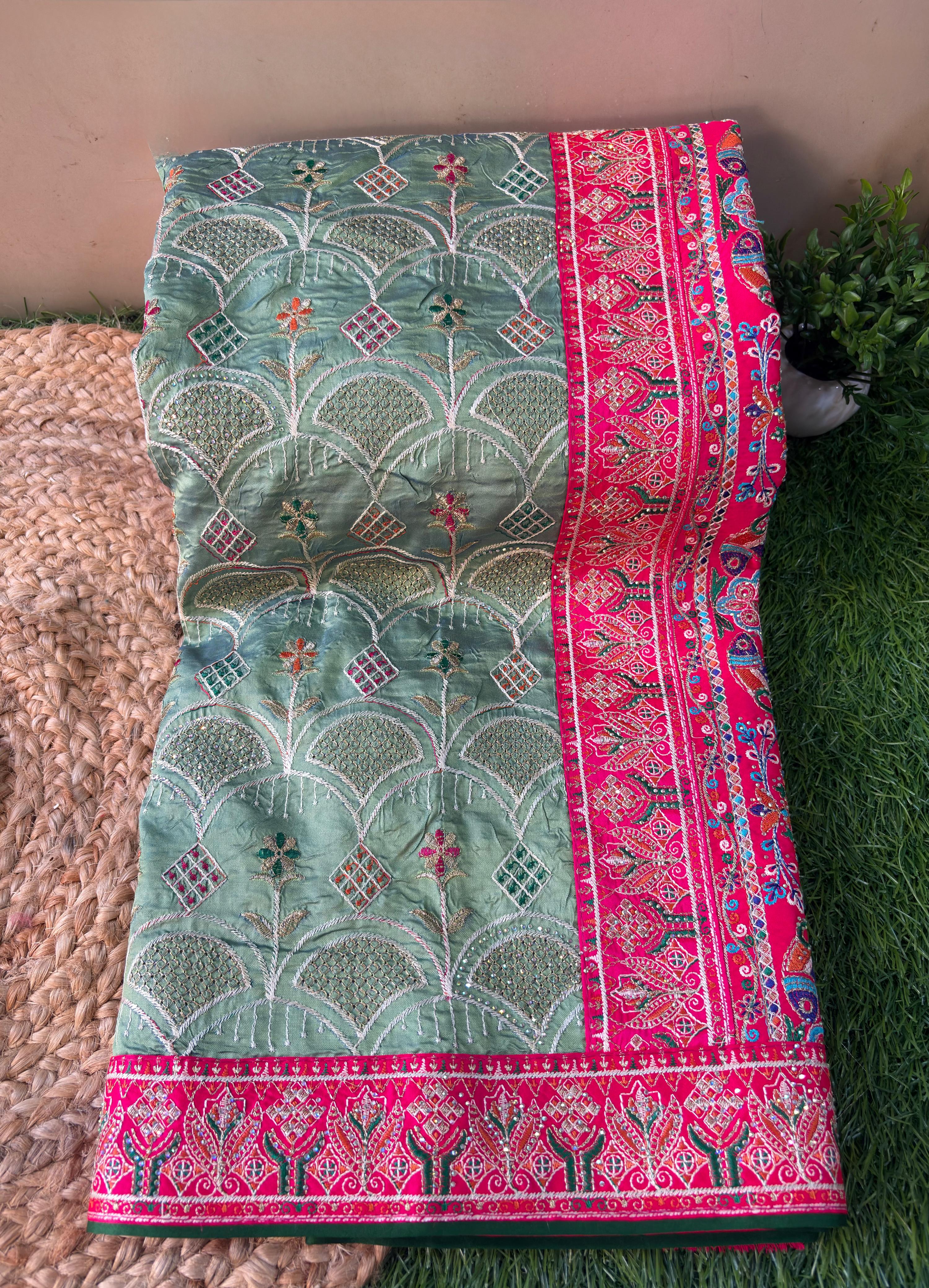 Rajasthani saree- PC 106
