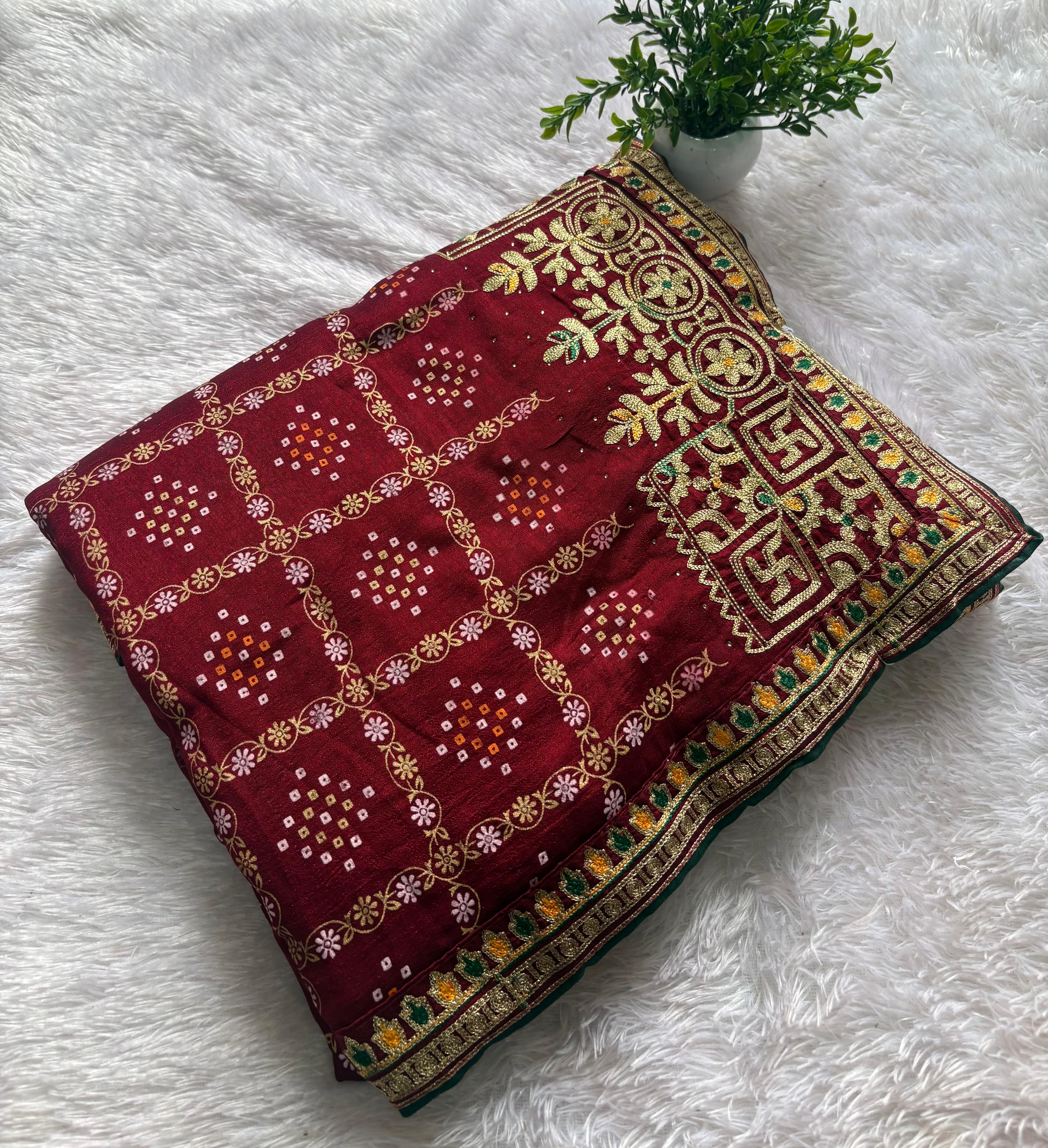 BANDHANI SAREE CP-671