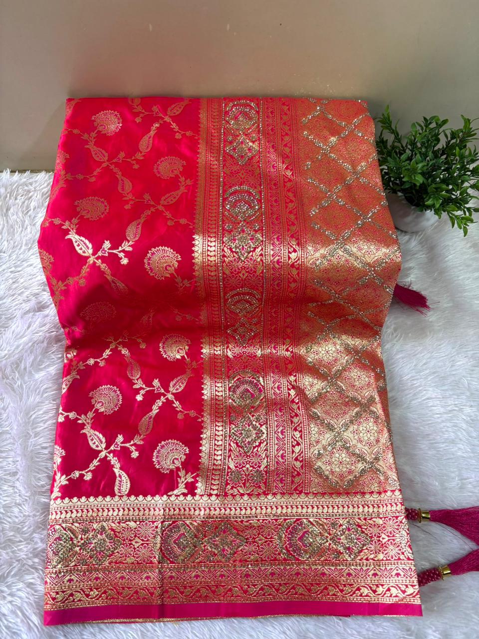 BANARASI SILK SAREE CP-1261
