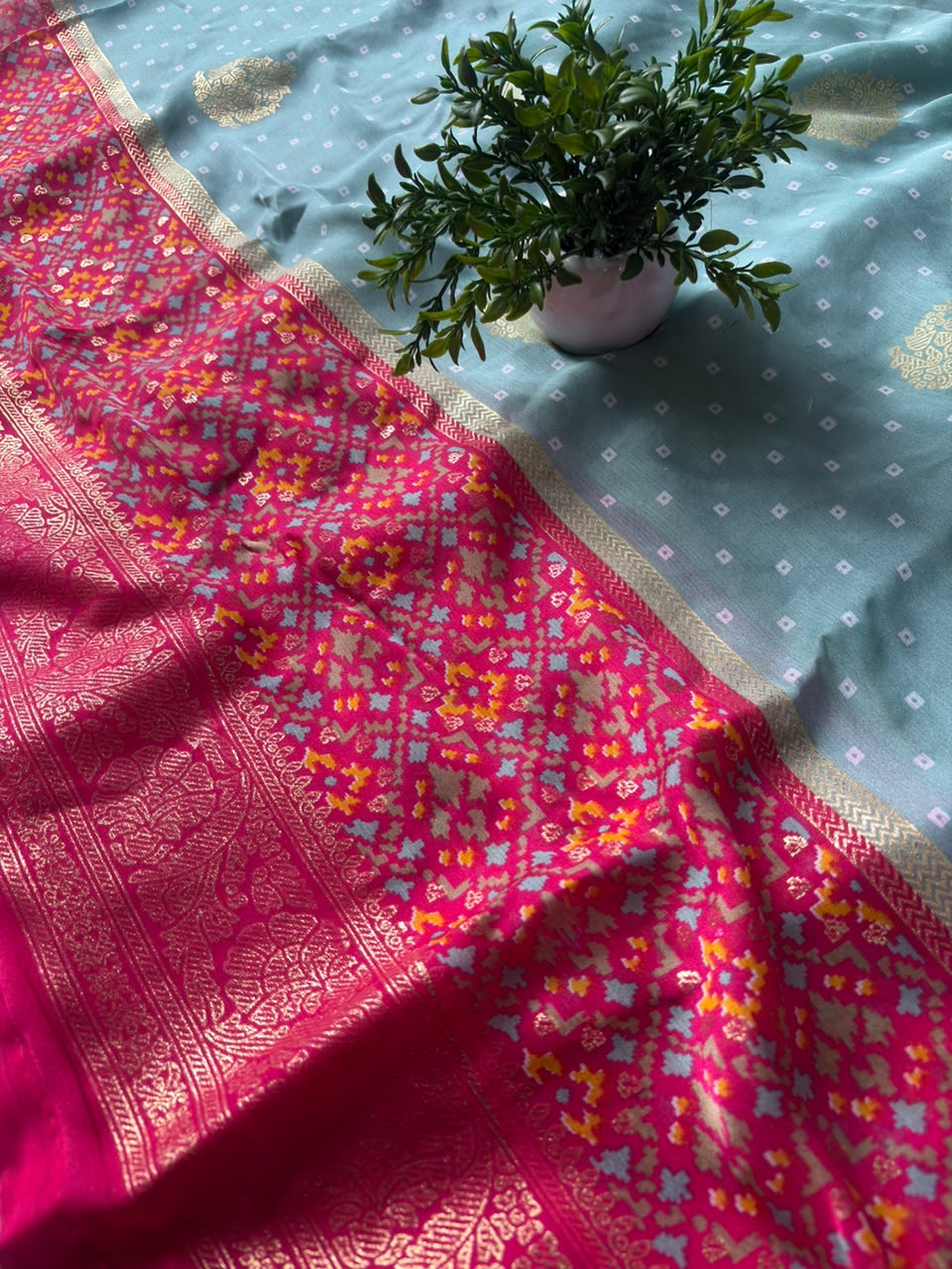 INSTAGRAM VIRAL BANDHNI SAREE