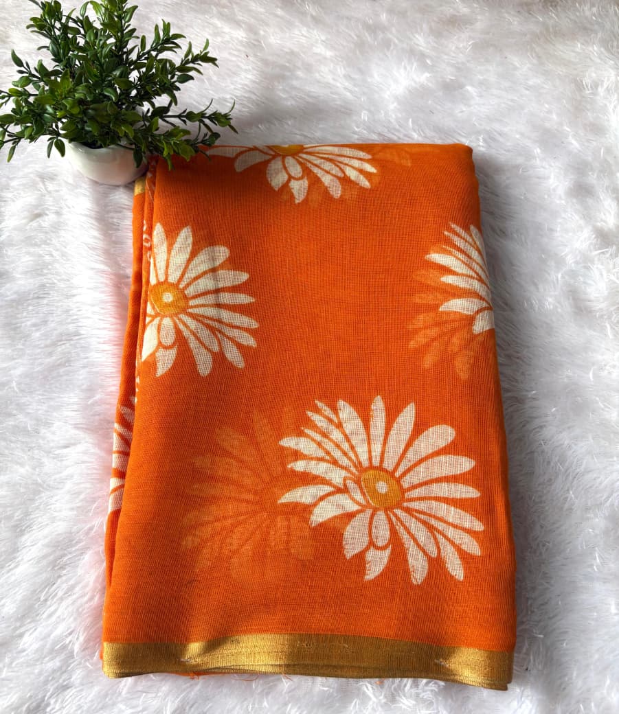 SUNFLOWER SAREE PC-1449