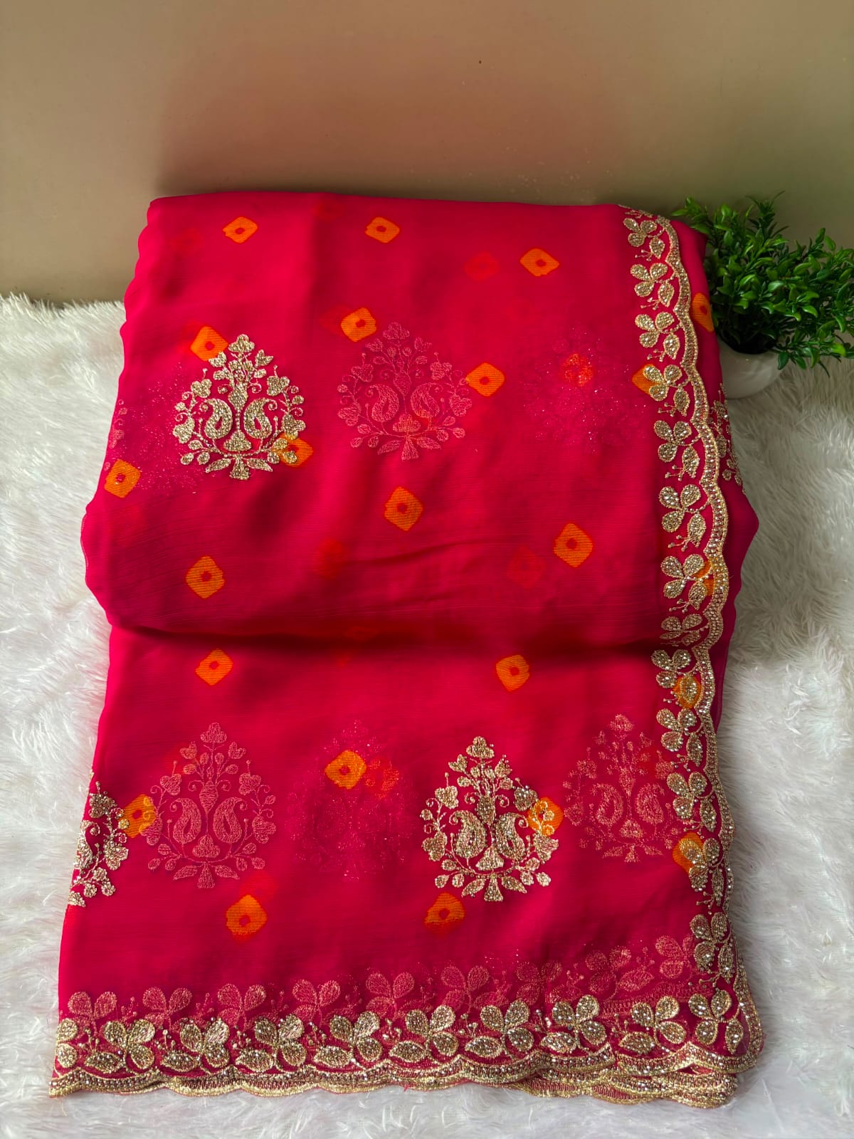 BANDHNI SAREE PC-1446
