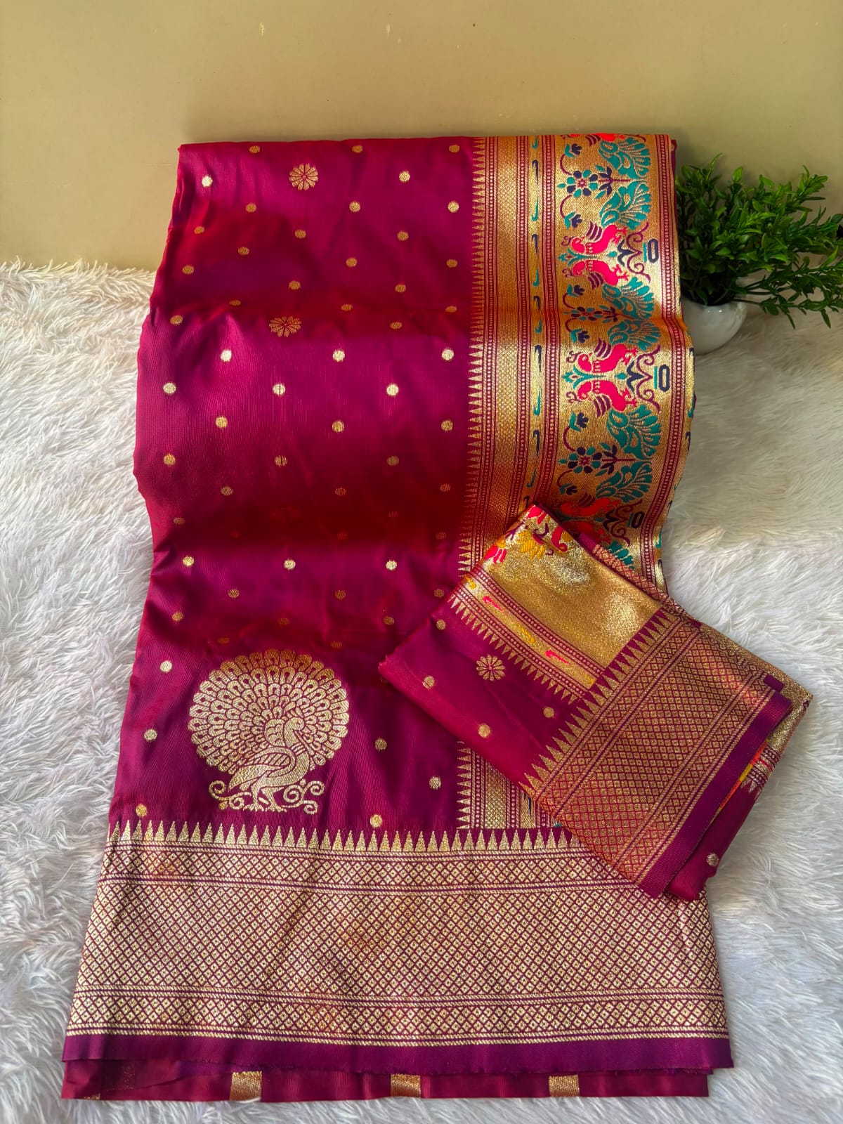 PAITHANI SAREE WITH DUPATTA PC-1450