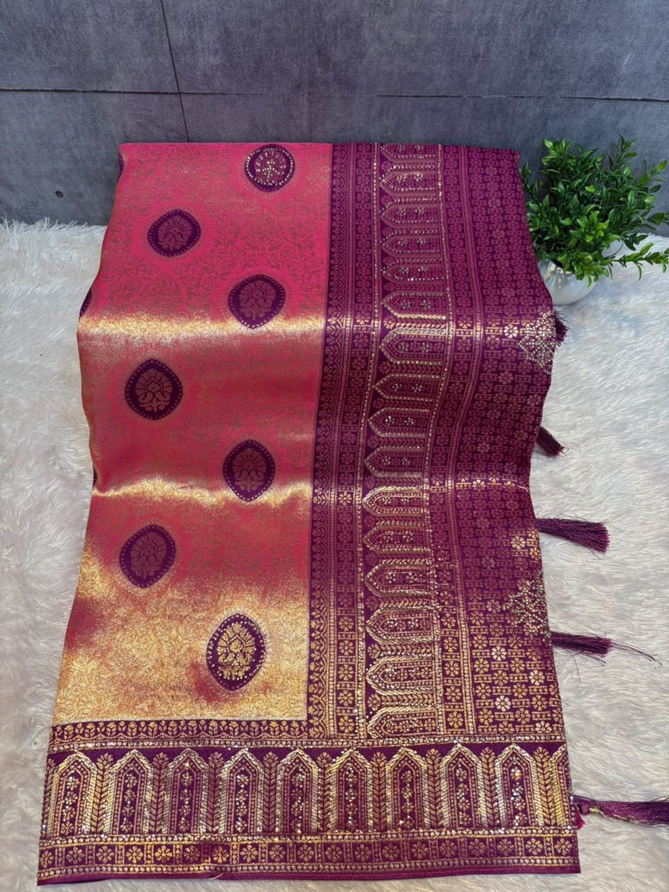 ROYAL ZARI SAREE PC-1405