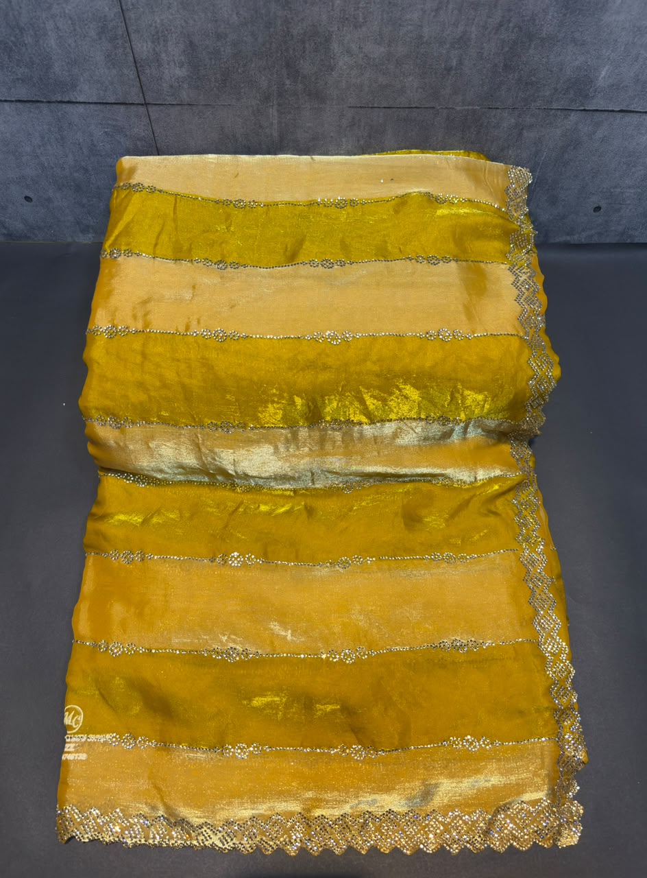 DOUBLE COLOUR DESIGNER SAREE