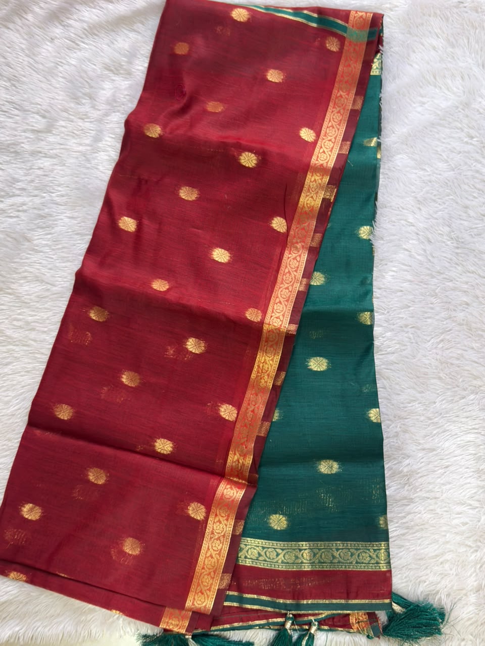 Maheshwari cotton saree- PC 1621